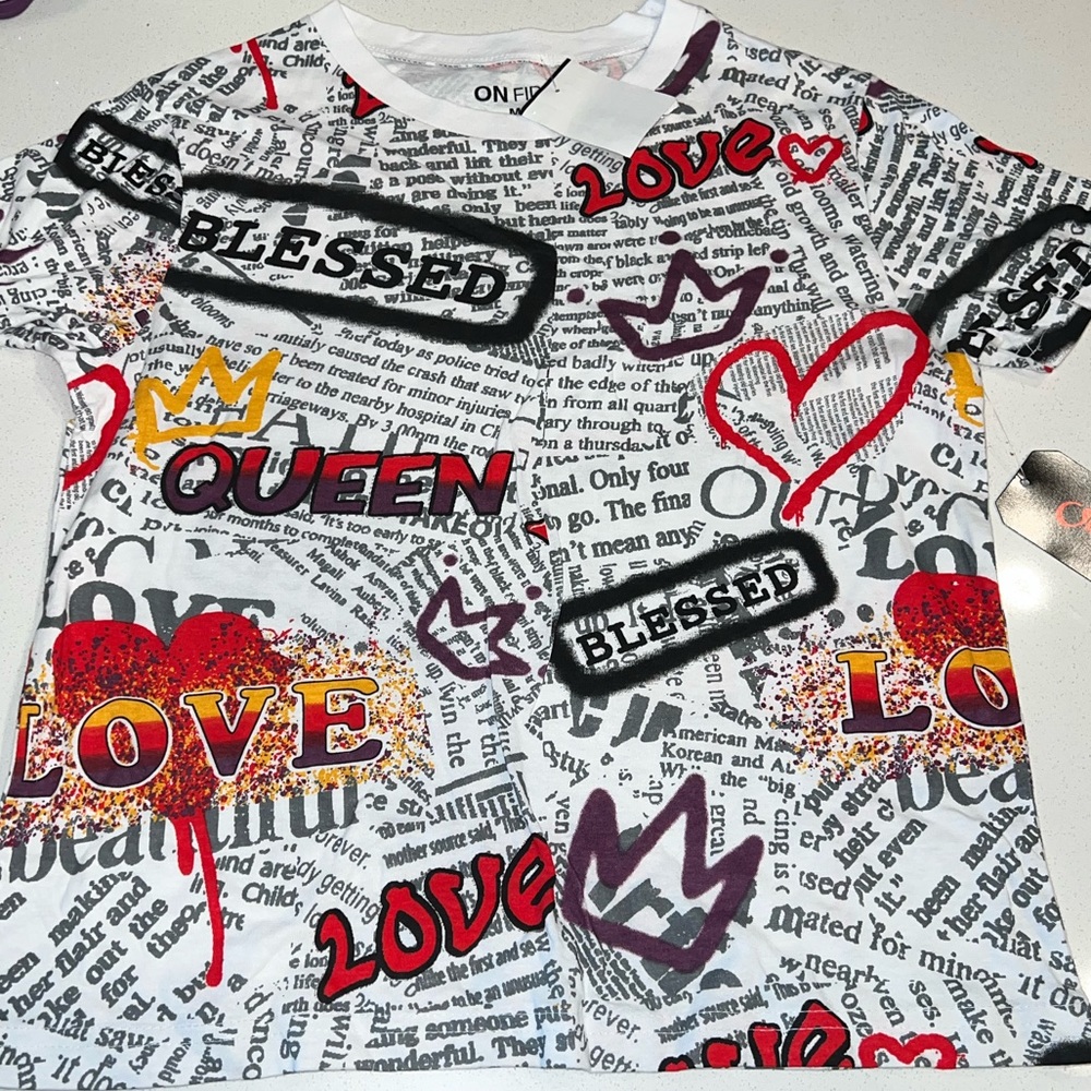 On Fire Graphic Tshirt